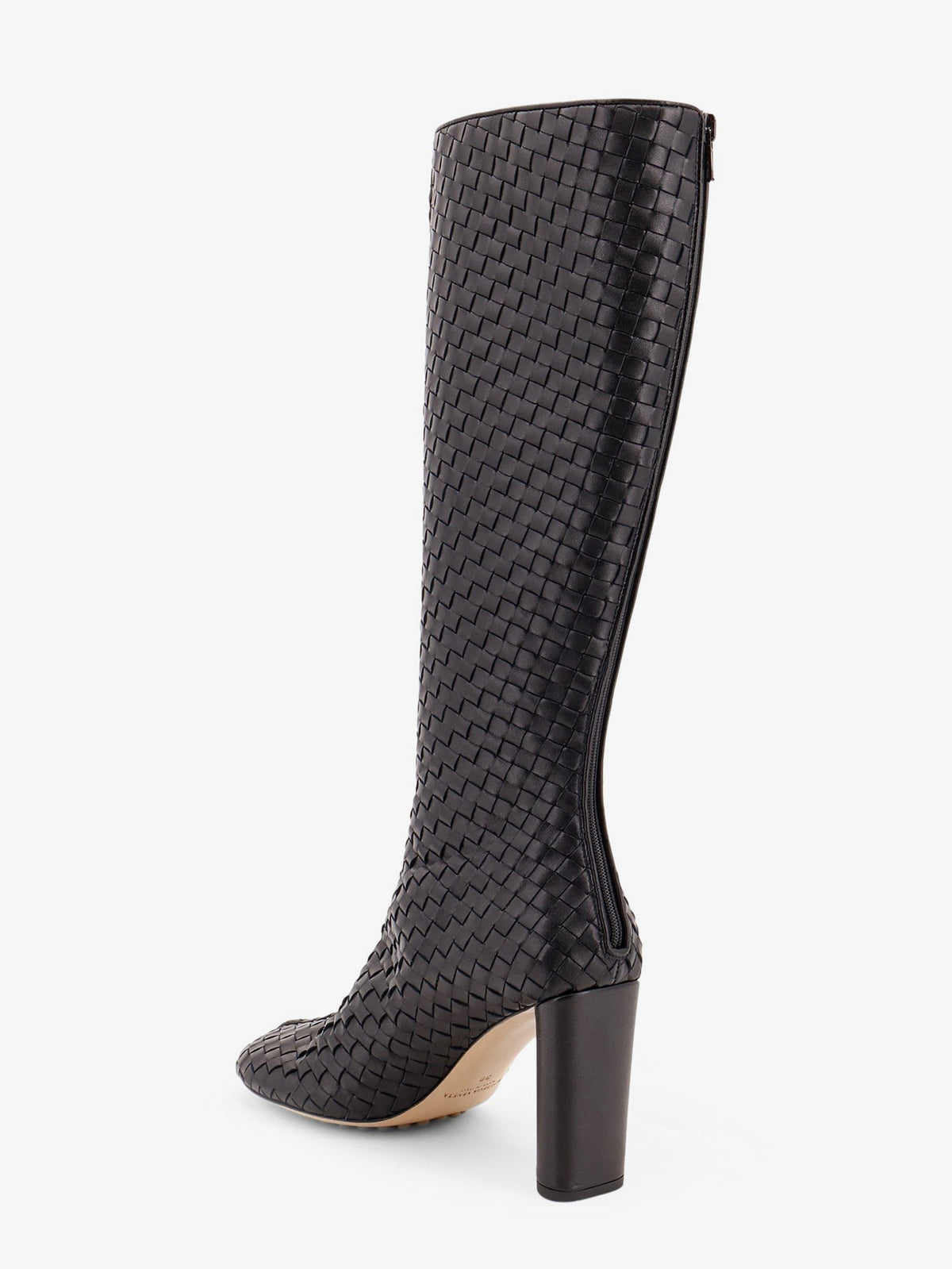 Cherry Boots with braided pattern 3