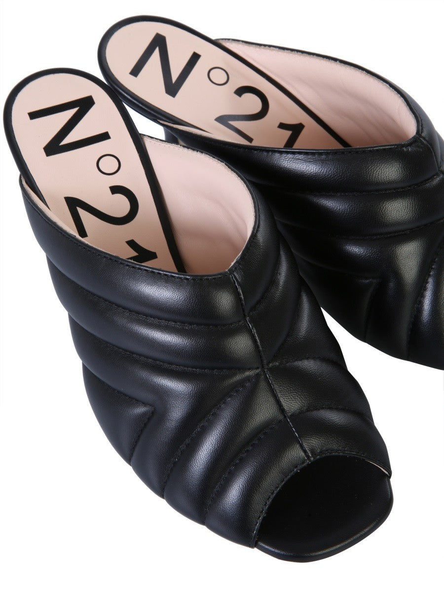 CHEVRON PATTERN MULES 2
