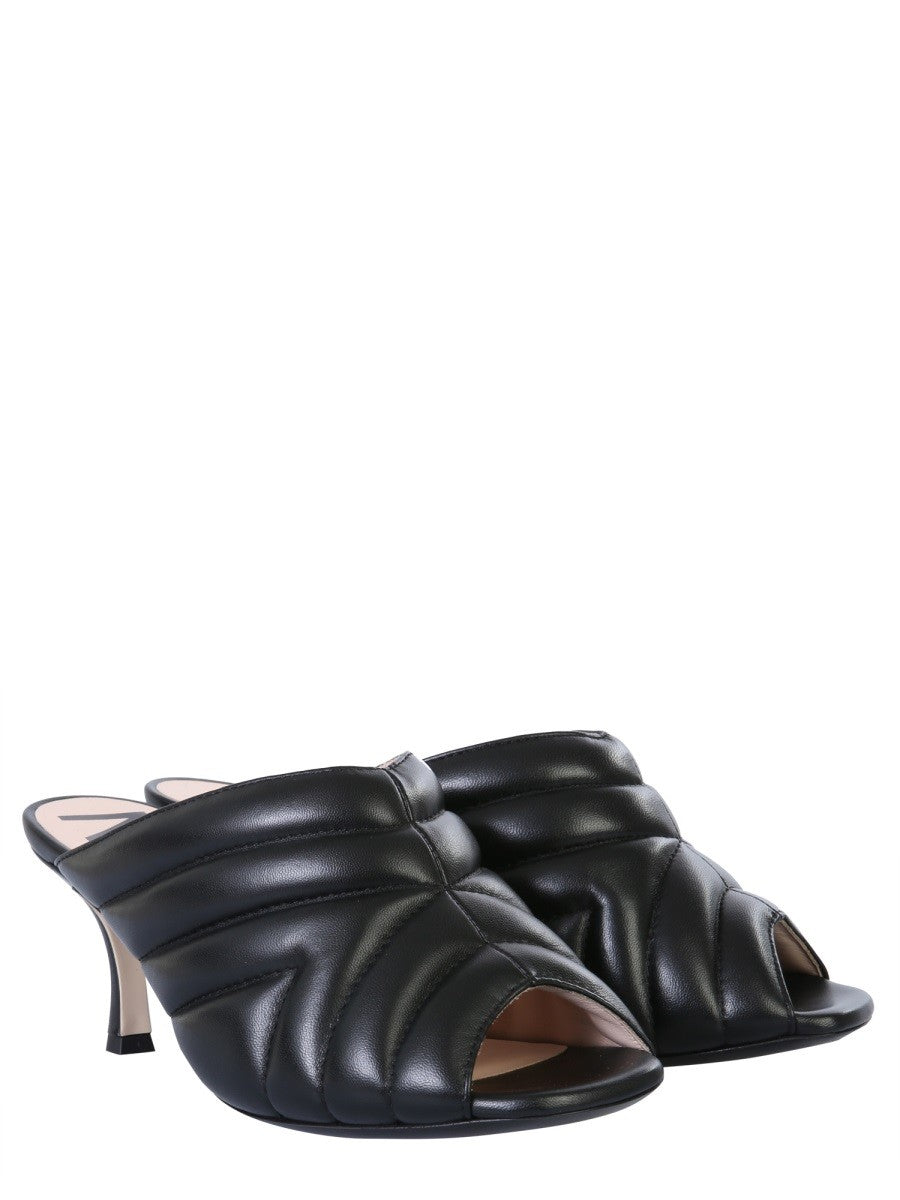 CHEVRON PATTERN MULES 3