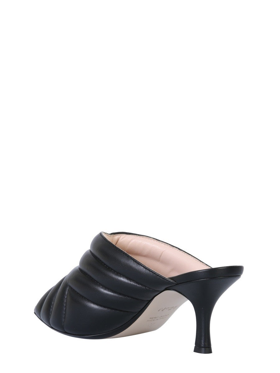 CHEVRON PATTERN MULES 4