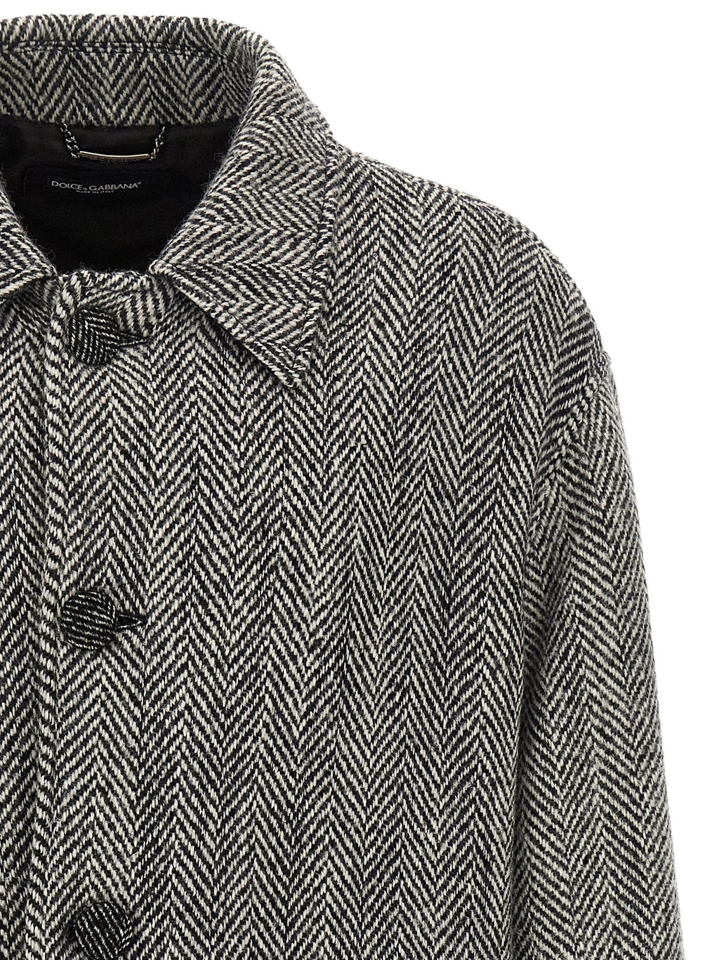 'Chevron' Wool coat 3