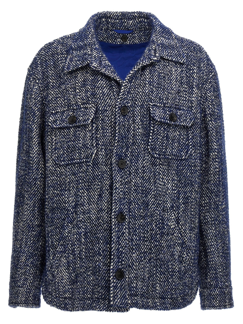 Chevron wool jacket