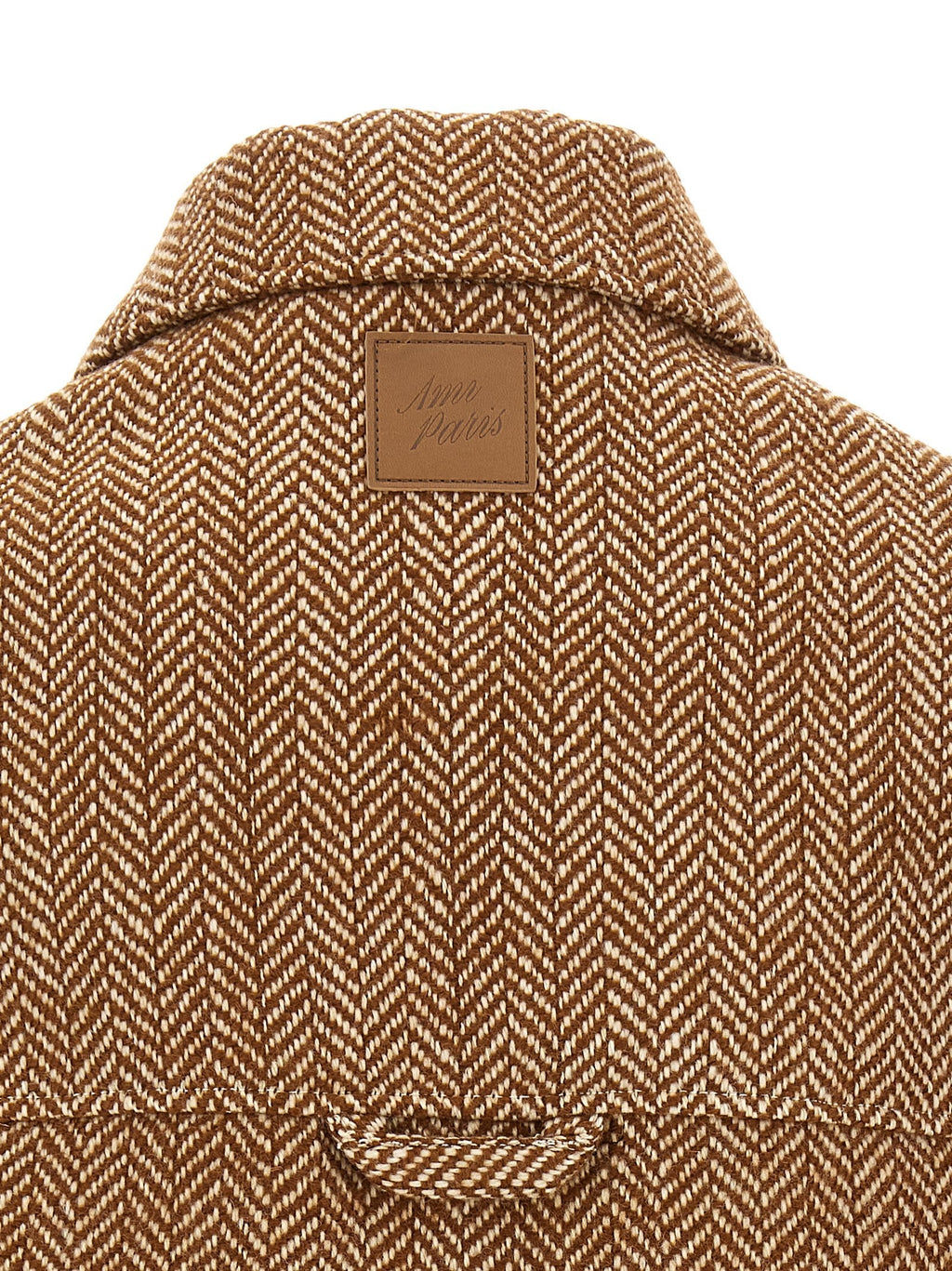 Chevron wool overshirt 5