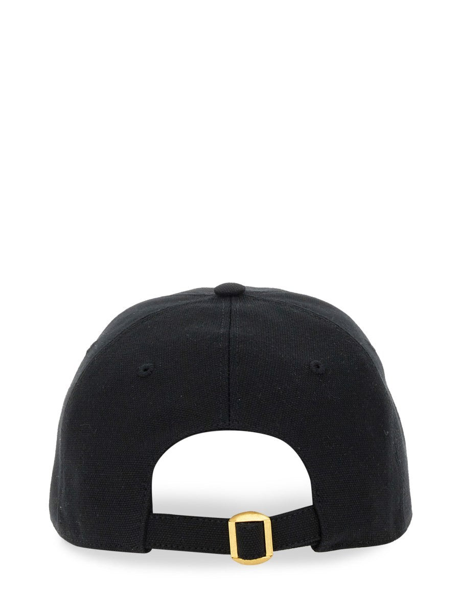 "CHEZ VALENTINO" EMBROIDERED BASEBALL CAP 2