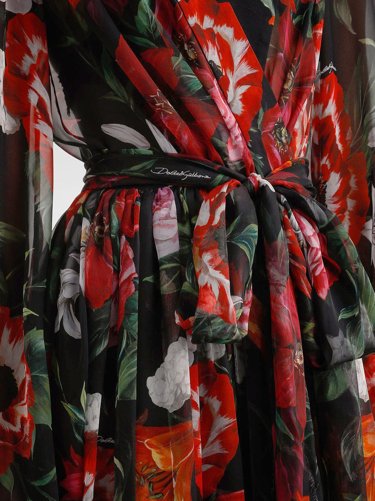 Chiffon dress with floral print 3