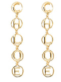 "CHLOÉ SCRIPT" EARRING