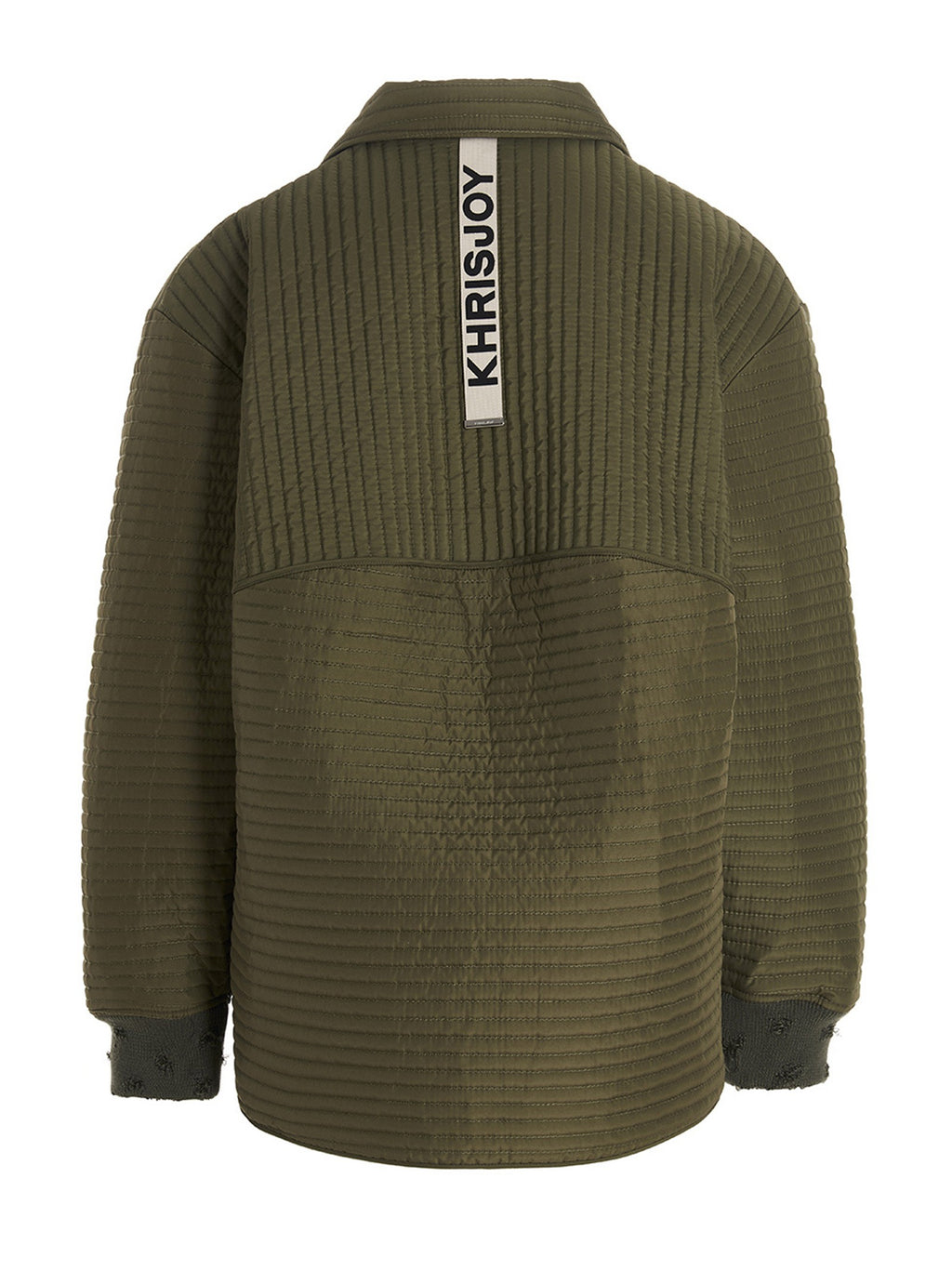 'Chore Quilted Stripes' down jacket 2