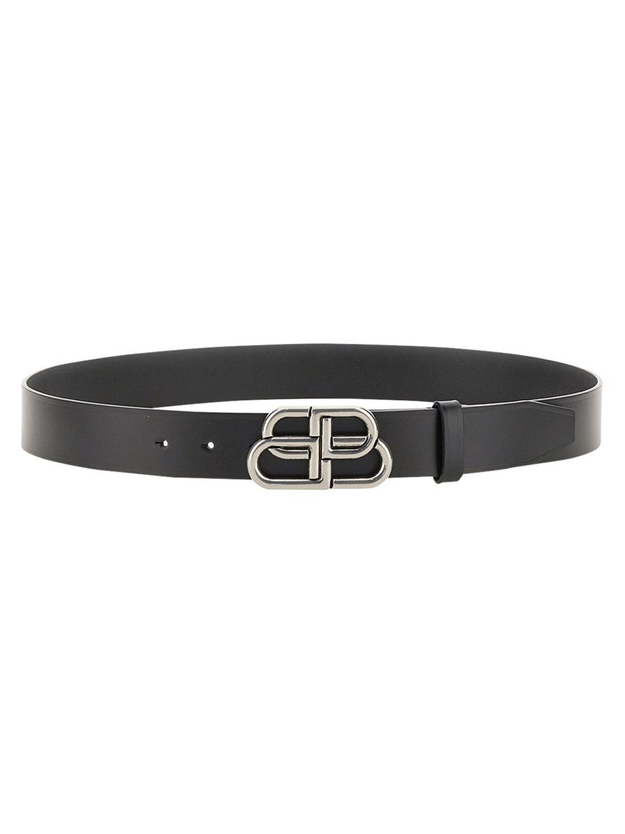 CINTURA "BB" IN PELLE