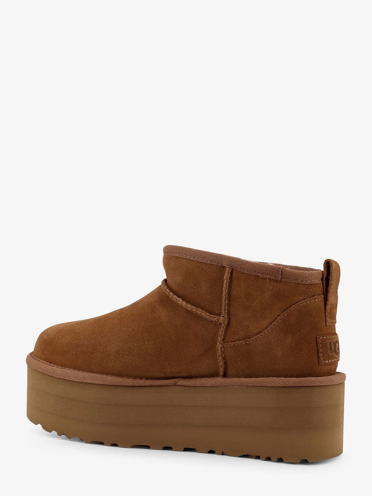 Classic Ultra Mini Platform suede ankle boots 3