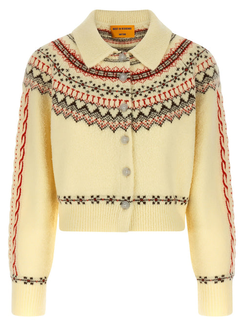 'Cloud Chalet' cardigan