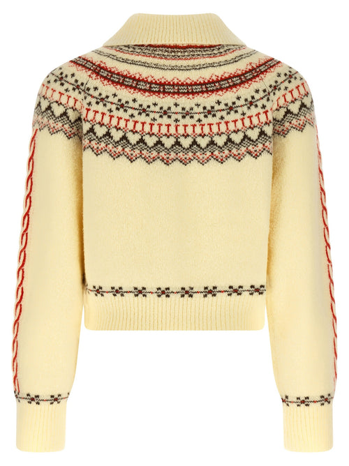 'Cloud Chalet' cardigan 2