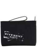 CLUTCH BAG WITH LOGO