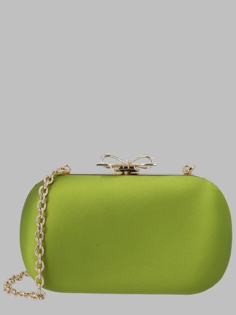 Clutch in Raso con Fiocco