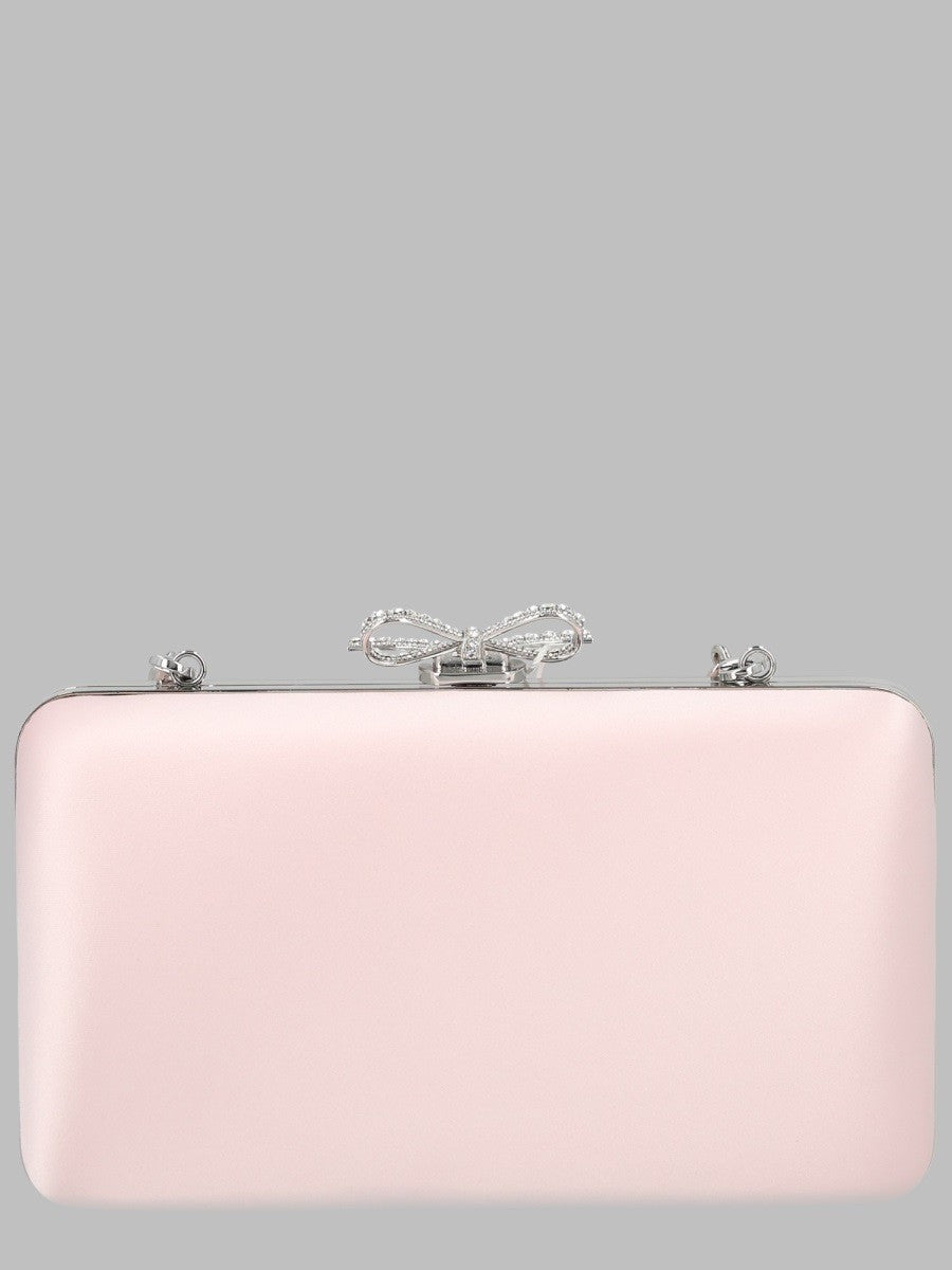 Clutch In Raso Con Fiocco 2