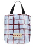 COATED CANVAS TOTE BAG