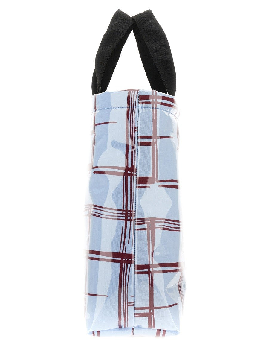 COATED CANVAS TOTE BAG 3
