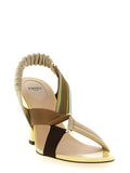 'Colibrì' sandals with cable ties 2