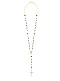 COLLANA CON ROSARIO