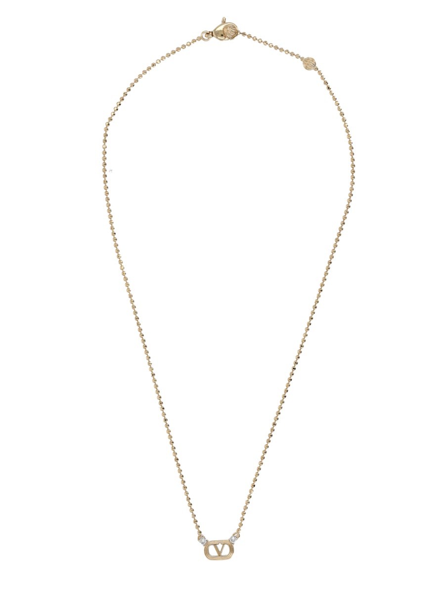 COLLANA "OVALETTE" CON STRASS