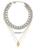 ' Collier 5 Rangs' necklace
