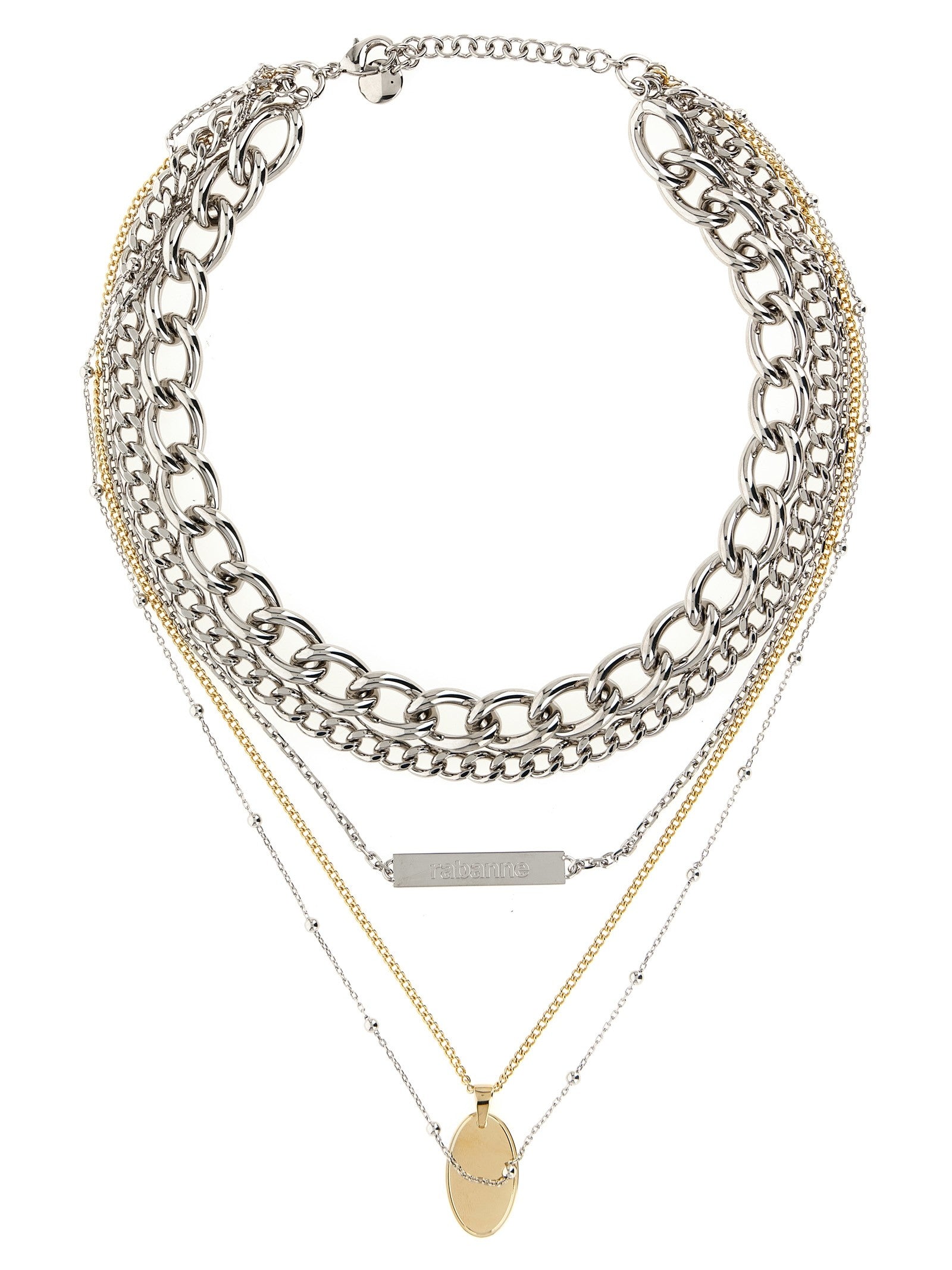 ' Collier 5 Rangs' necklace