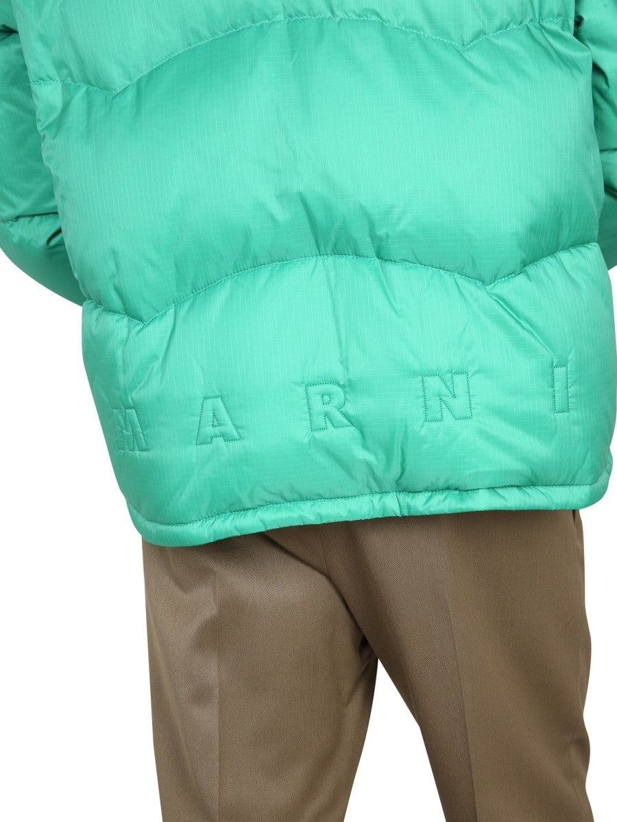 COLOR-BLOCK DOWN JACKET 4
