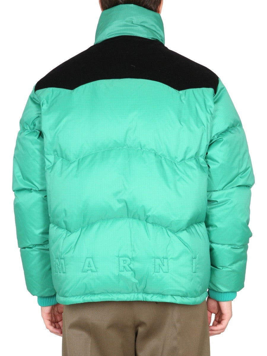 COLOR-BLOCK DOWN JACKET 3