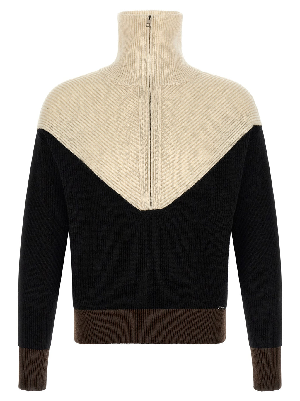 Color-block sweater