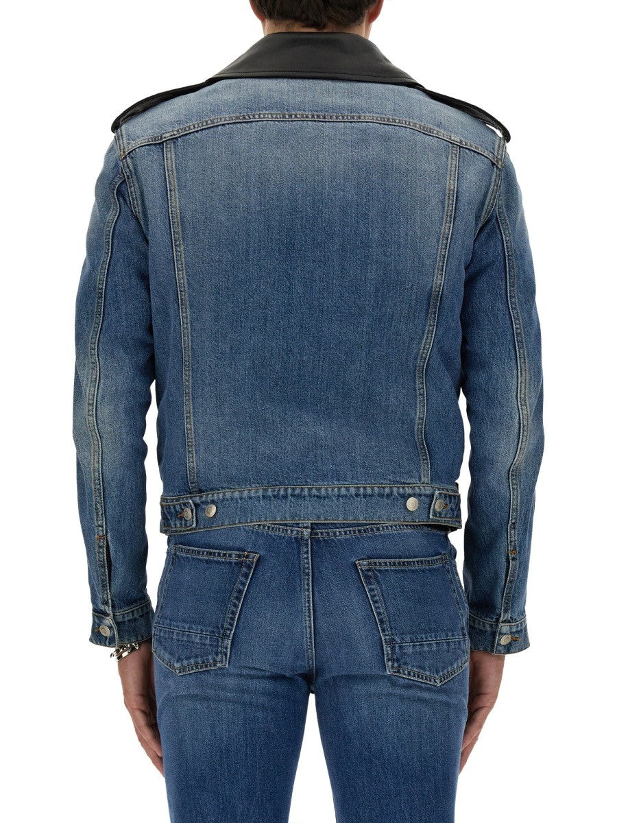 COMBO BIKER JACKET 4