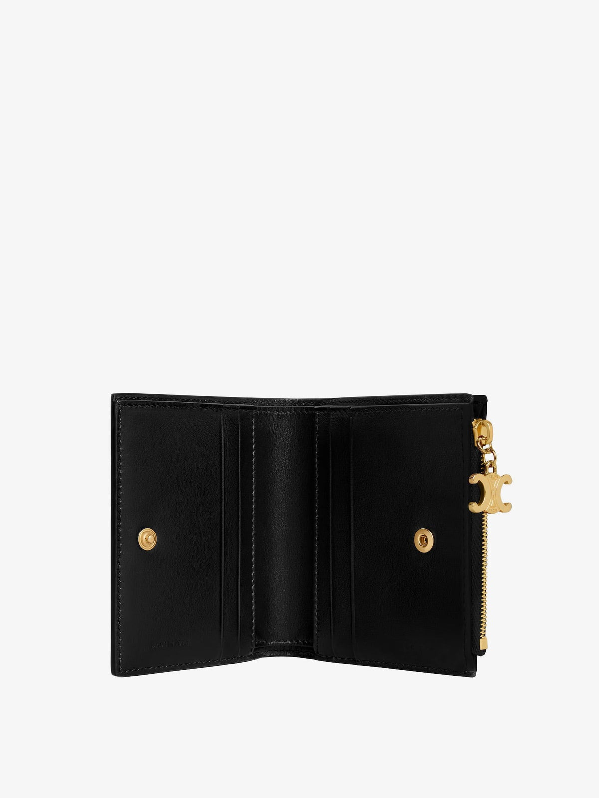 Compact wallet with Triomphe charm 3