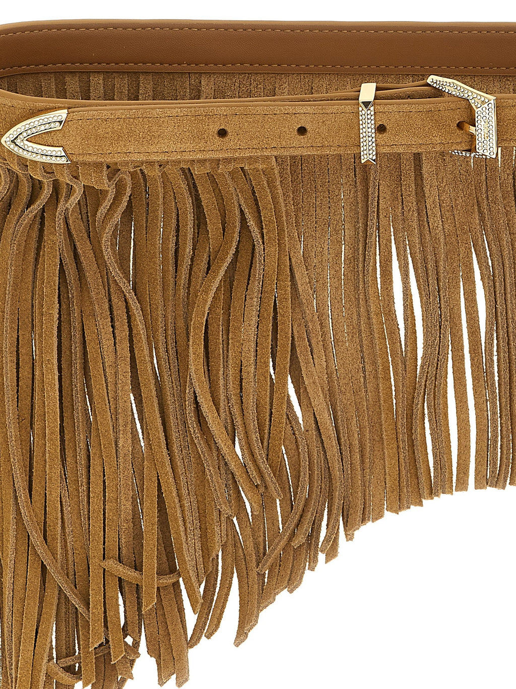 'Con Frange' suede belt 3