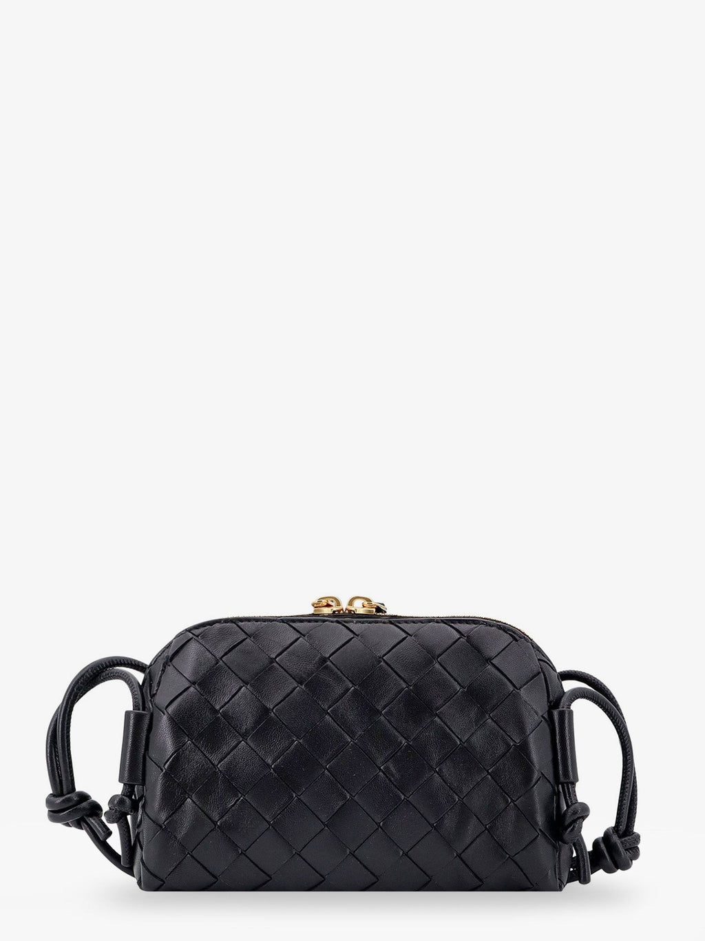 Concert Pouch leather crossbody bag with Intrecciato motif 2