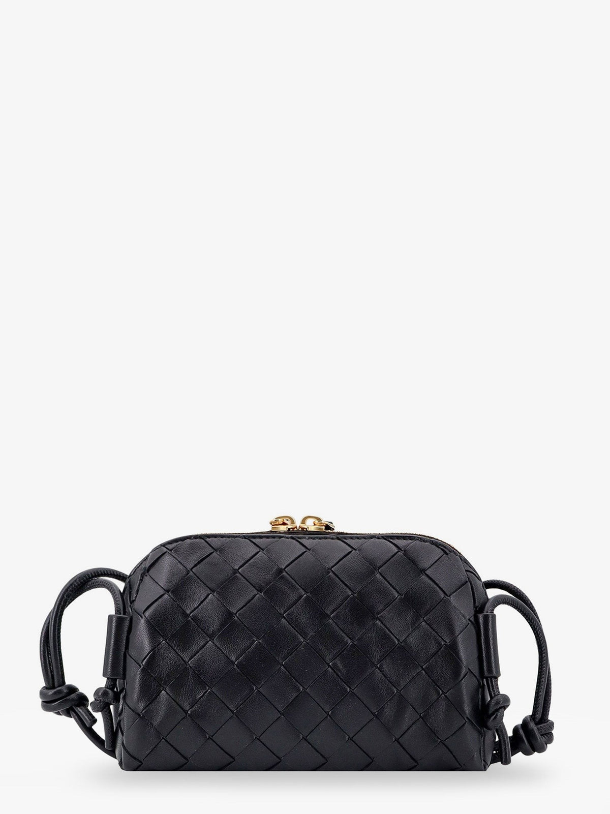 Concert Pouch leather crossbody bag with Intrecciato motif 2