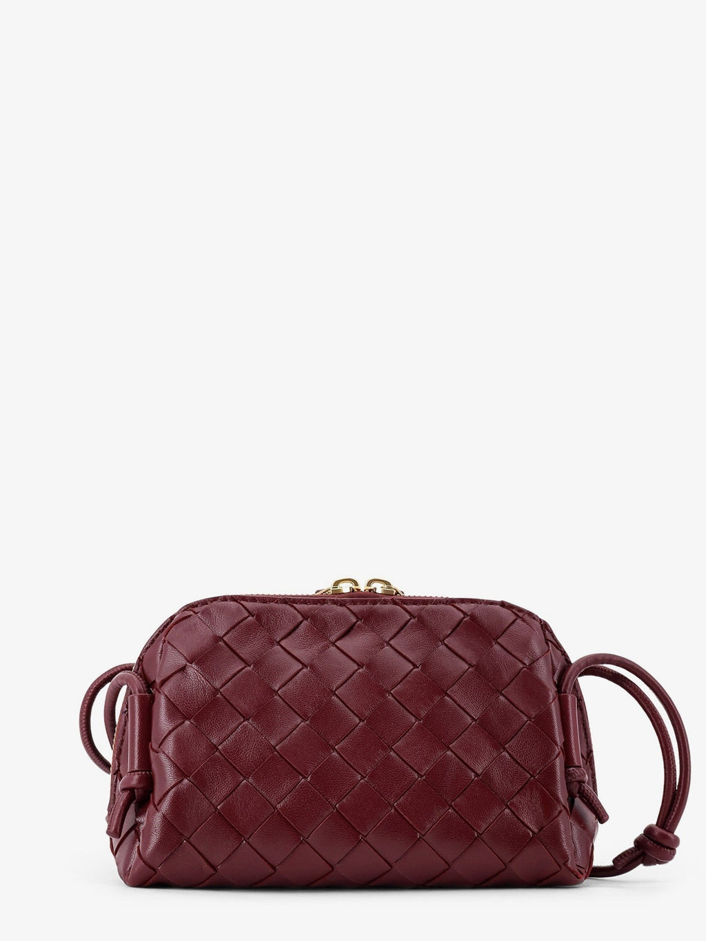 Concert Pouch leather shoulder bag with Intrecciato motif 2