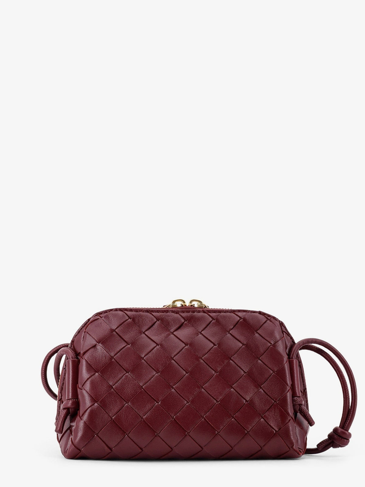 Concert Pouch leather shoulder bag with Intrecciato motif 2