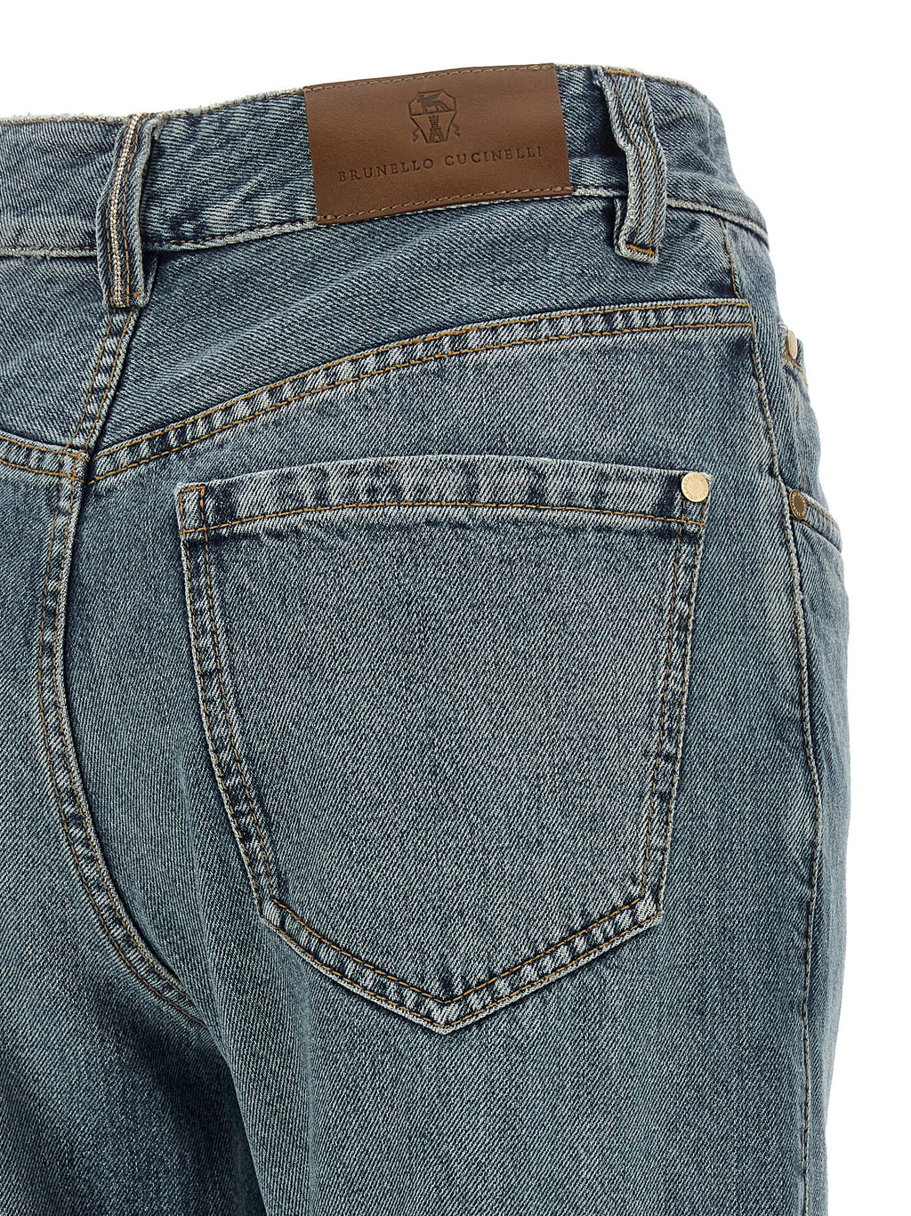 'Contemporary Loose' blue jeans 4