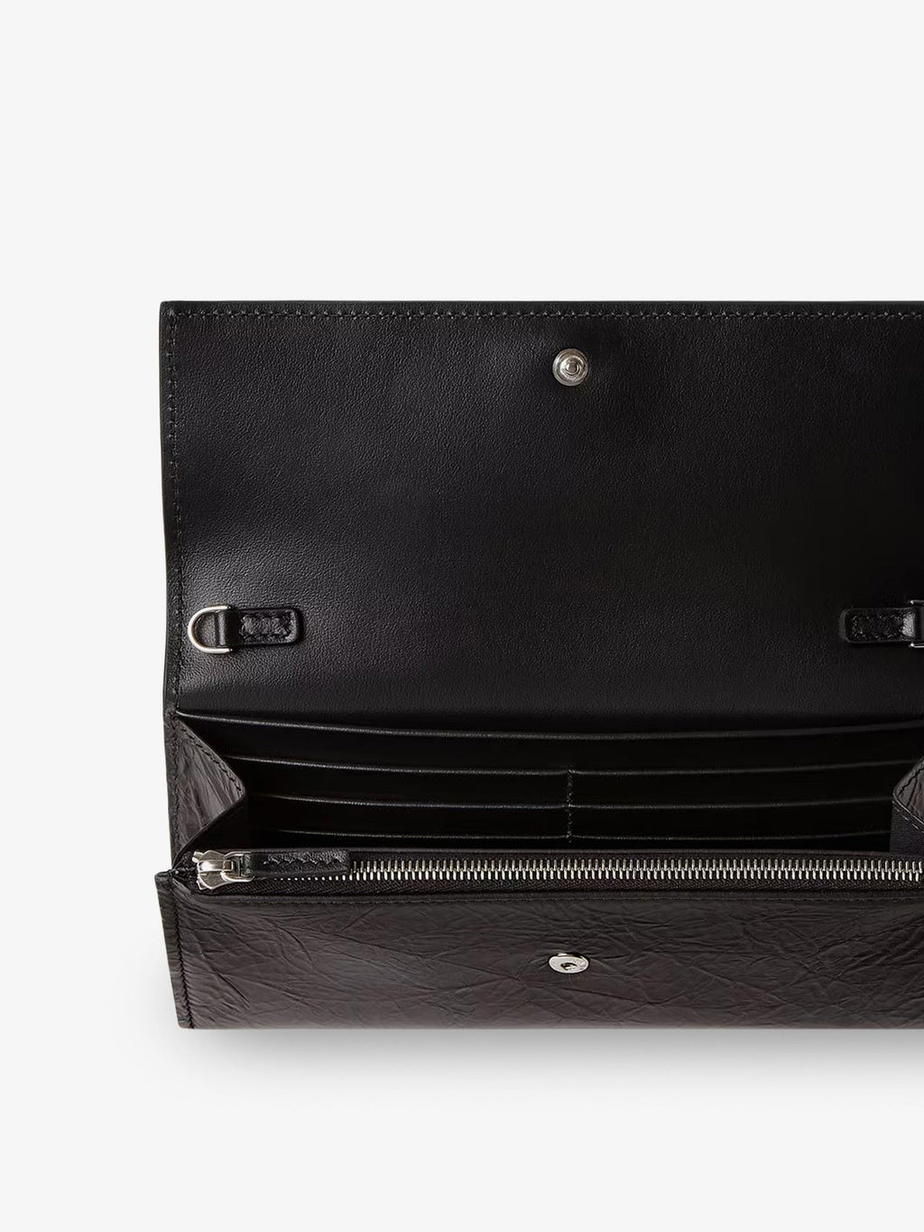 Continental crackled leather wallet 4