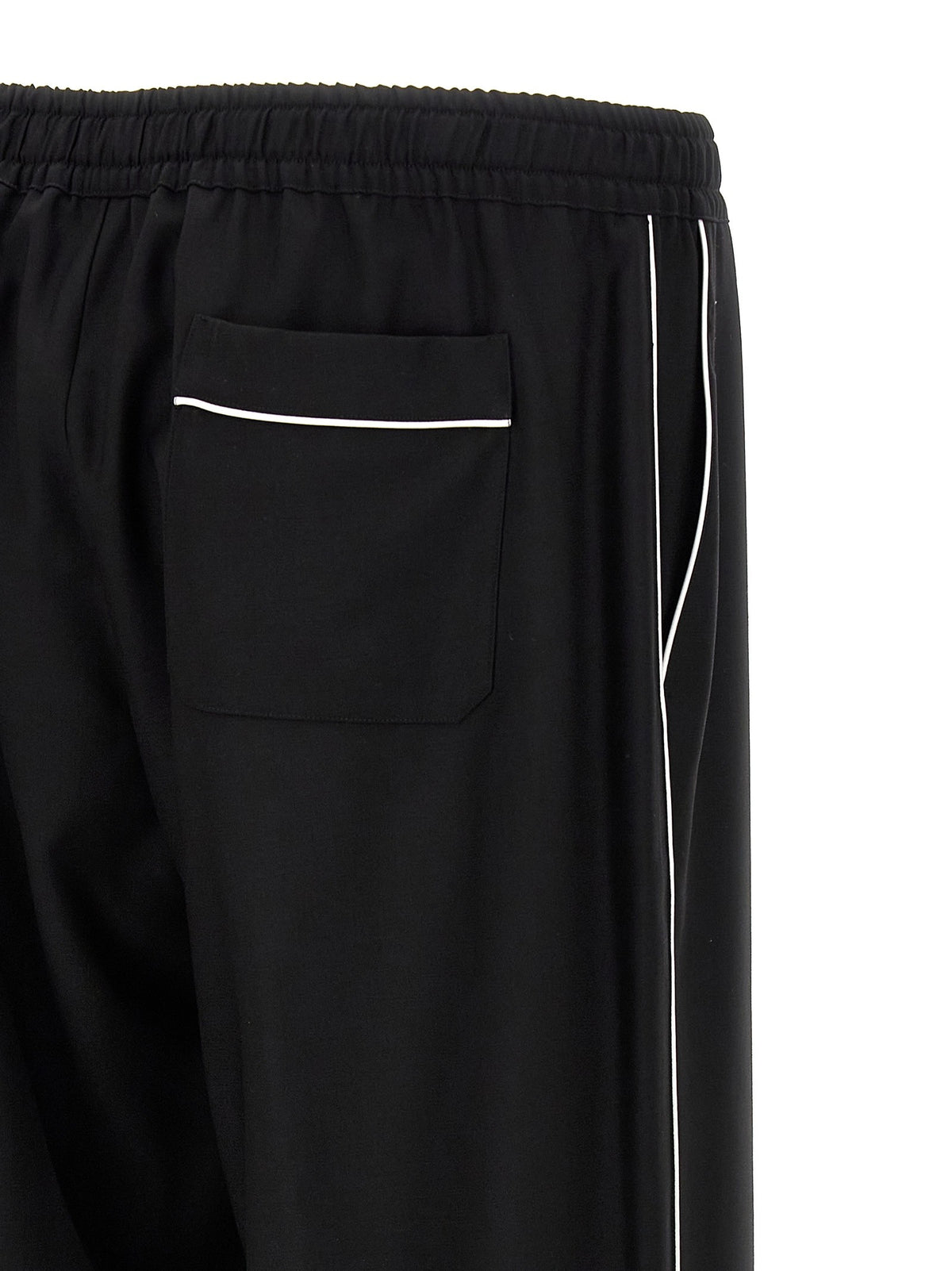 Contrast piping pants 5
