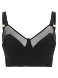 Cool wool and tulle top