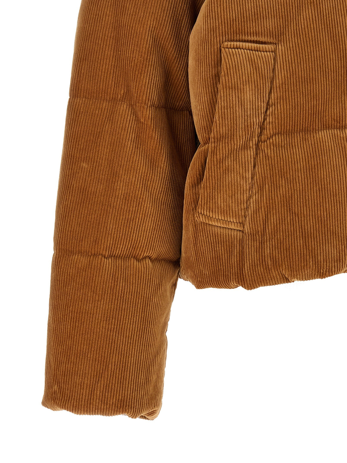 Corduroy down jacket 4