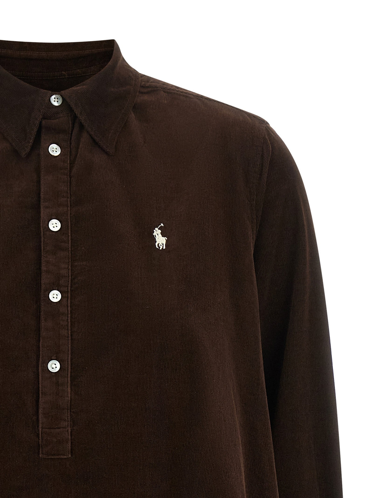 Corduroy dress with embroidery 3