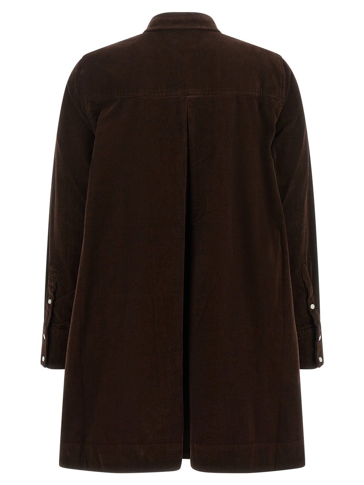 Corduroy dress with embroidery 2