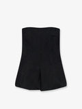 Cotton and silk blend top