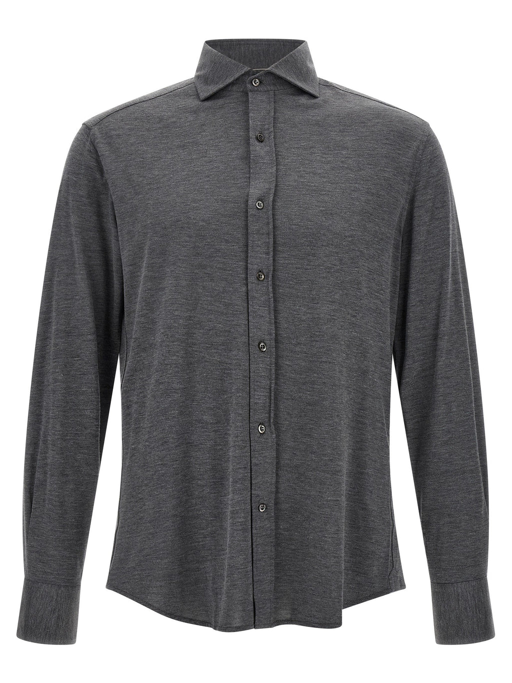 Cotton and silk shirt