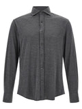 Cotton and silk shirt