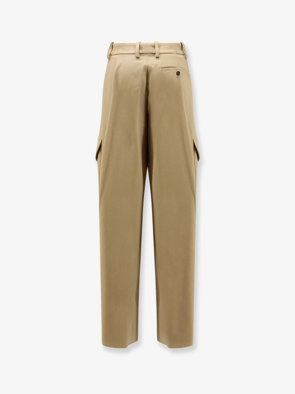 Cotton and wool cargo trousers 2