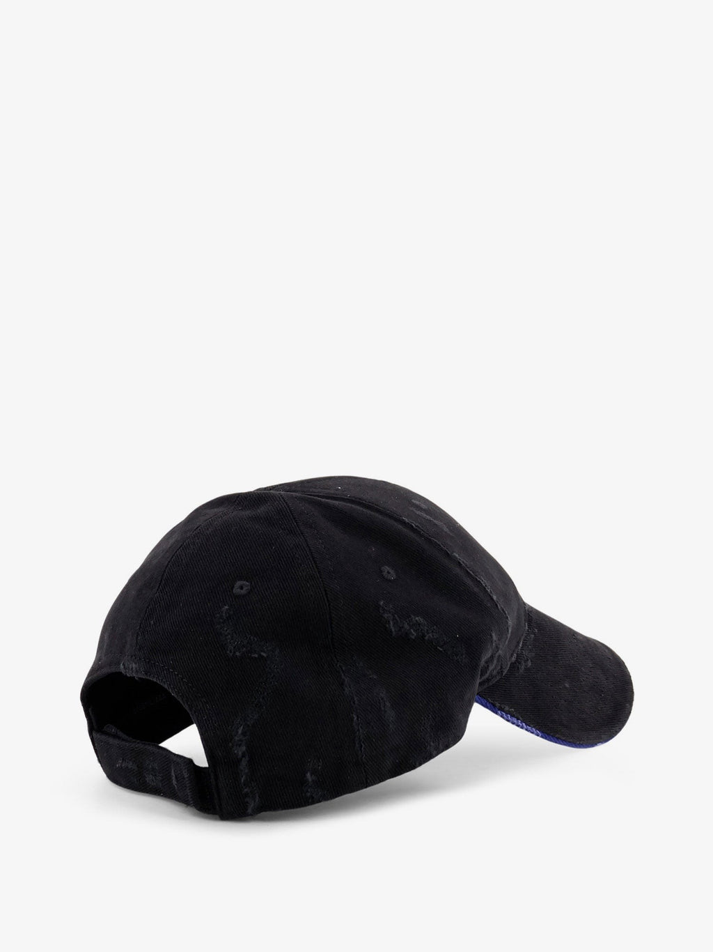 Cotton baseball hat with distressed effect 4