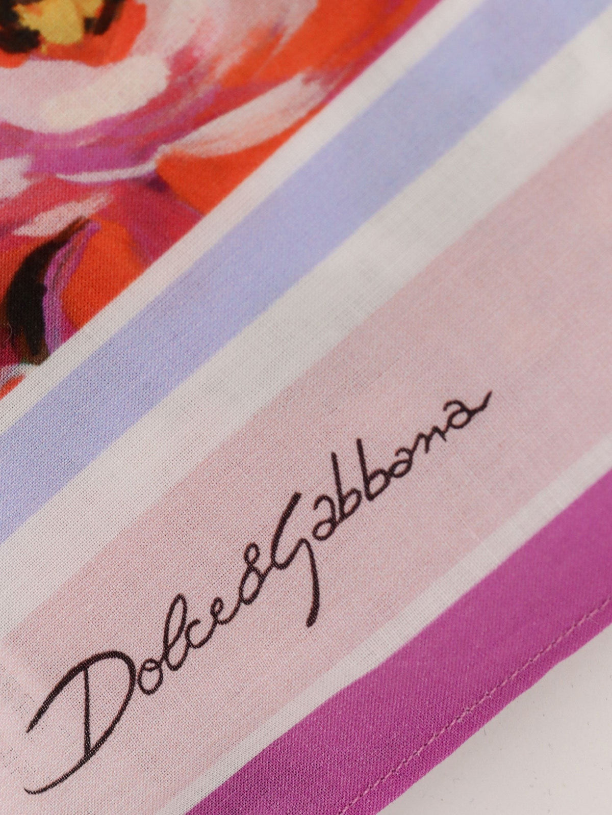 Cotton beach wrap with floral print 3