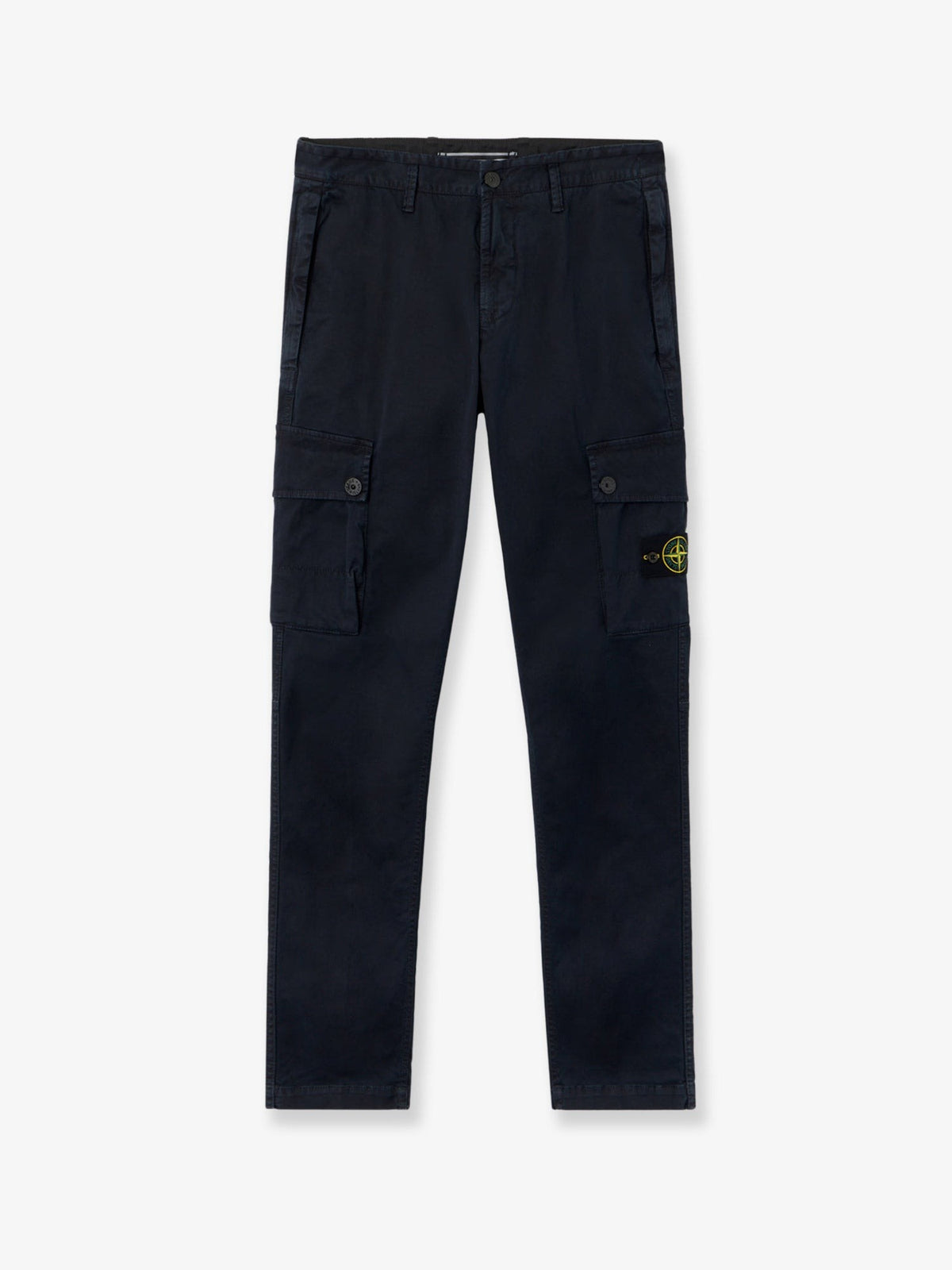 Cotton blend cargo trousers