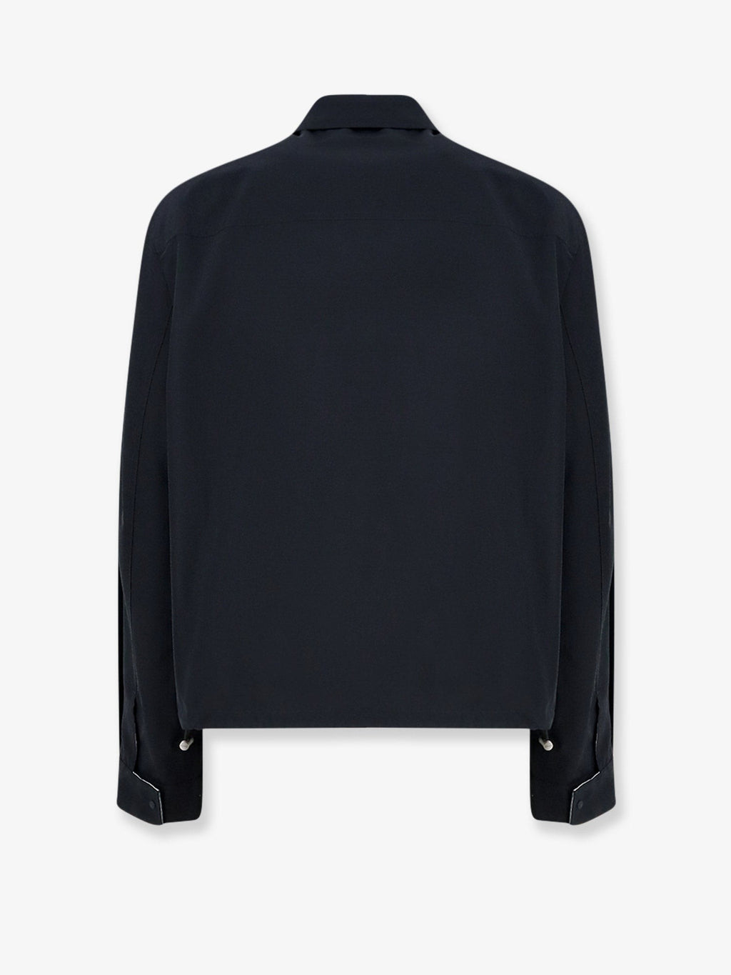 Cotton blend jacket with Logo embroidery 4